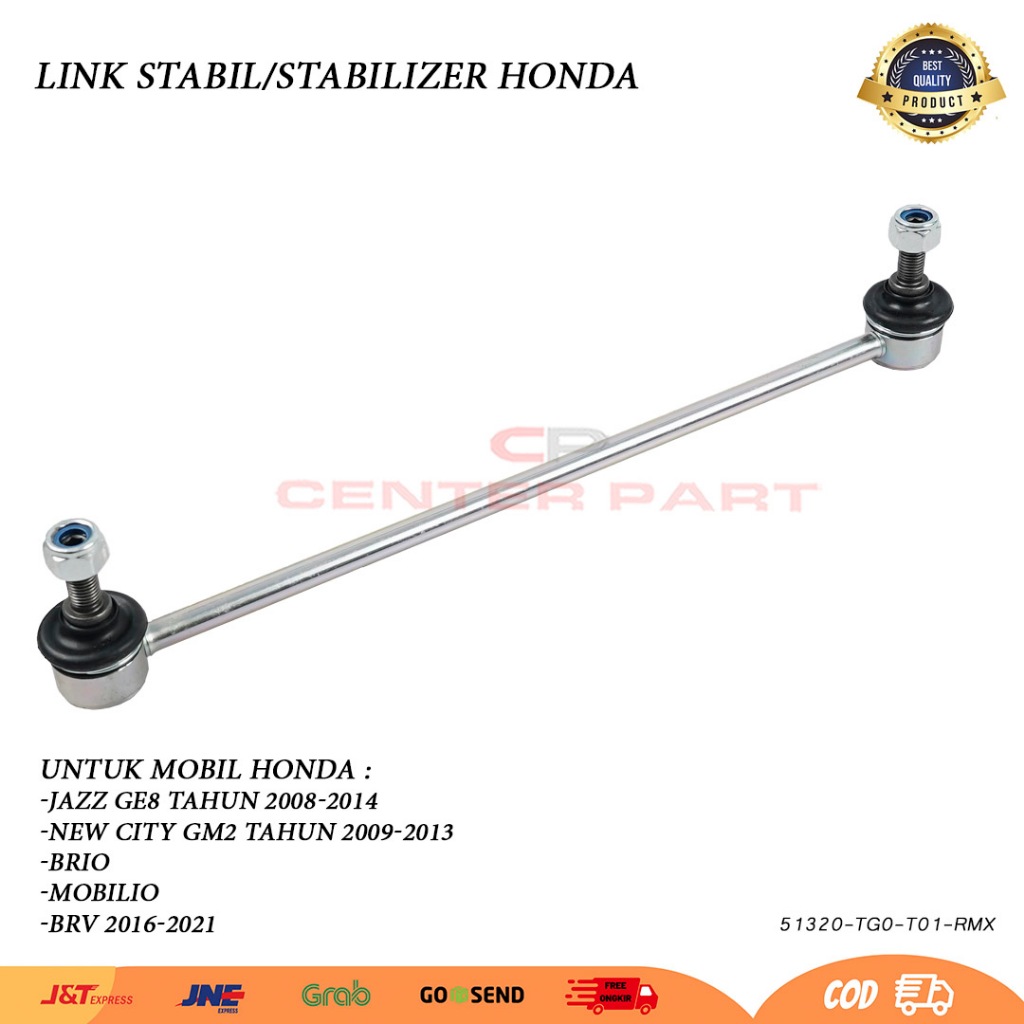 link stabil stabilizer depan honda jazz s rs 2008 2009 2010 2011 2012 2013 2014 new city gm2 2009 20