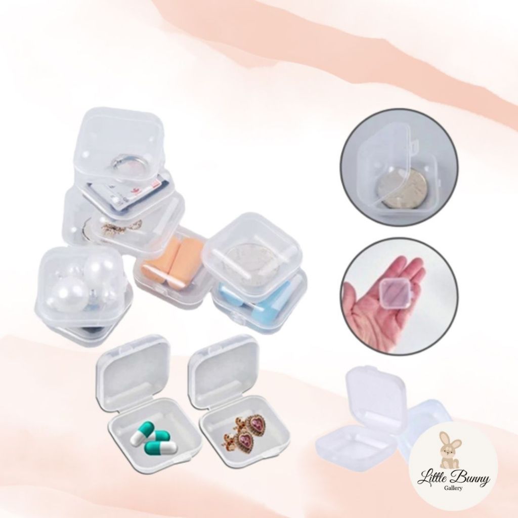 Kotak Plastik Serbaguna Mini Box | Kotak Mini Serbaguna | Kotak Mini Obat | Kotak Mini Anting | Mini