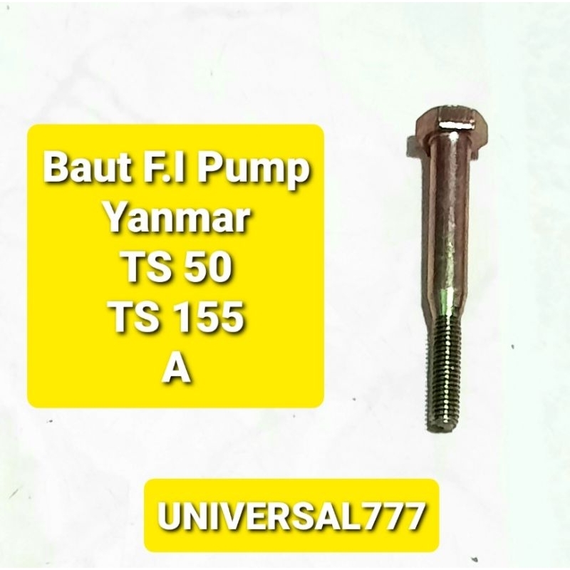 TS50 TS155 Bolt Baut F.i Pump Yanmar TS60 TS70 TS80 TS105 TS130 TS155 Bospom Bospump TS 50 60 70 80 