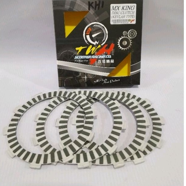 KAMPAS KOPLING CARBON KEVLAR TWH MX KING R15 V2 MX 150 XABRE ORIGINAL TAIWAN