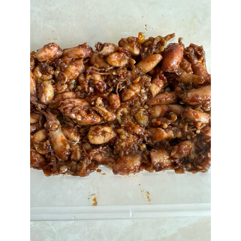 

baby cumi sambal terasi