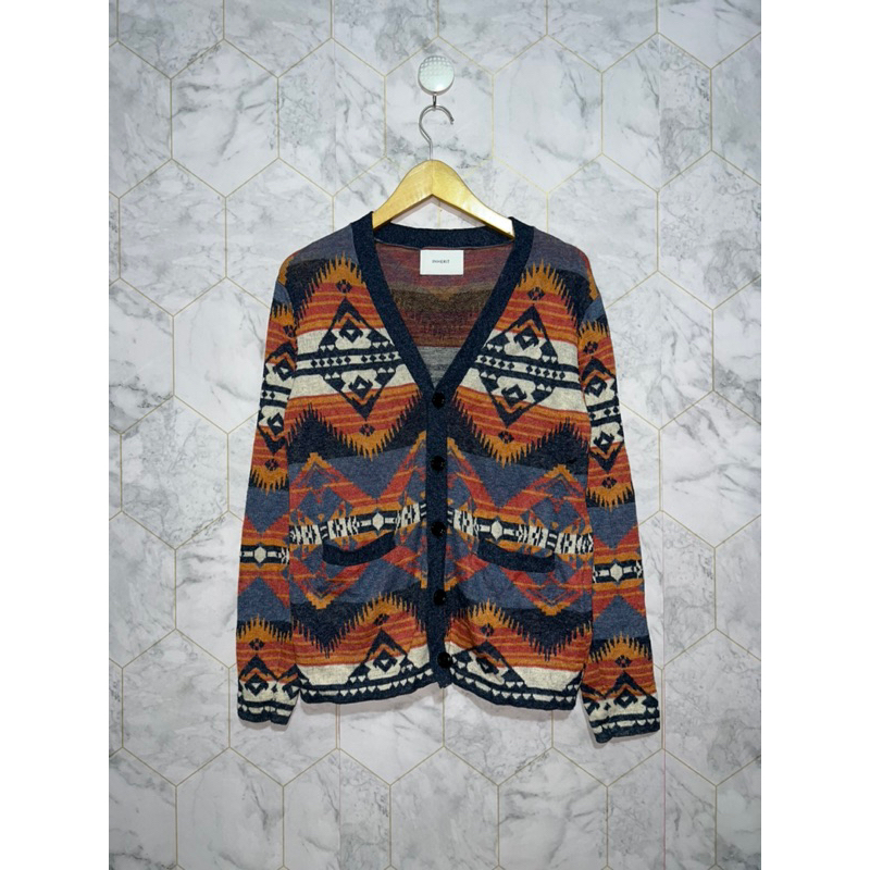 rajut cardigan knit motif