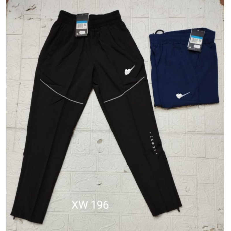 CELANA PANJANG MICRO PARASUT TRAINING WANITA  KECIL IMPORT OLAHRAGA