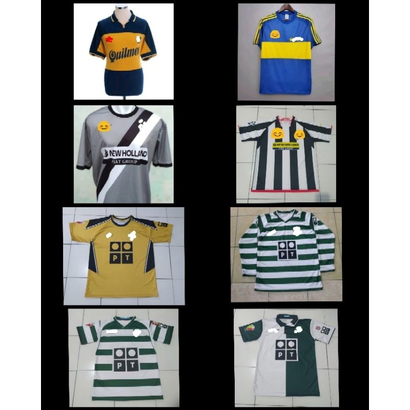 Jersey Juvee 2007/Jersey Juvee 2009 Away/Jersey Boca Junior 1998/Jersey Boca Junior 1980 1981/Jersey