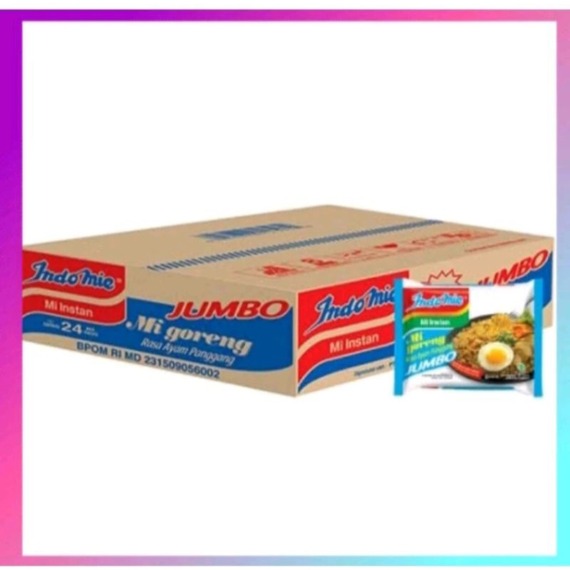 

INDOMIE GORENG JUMBO 24PCS -1DUS