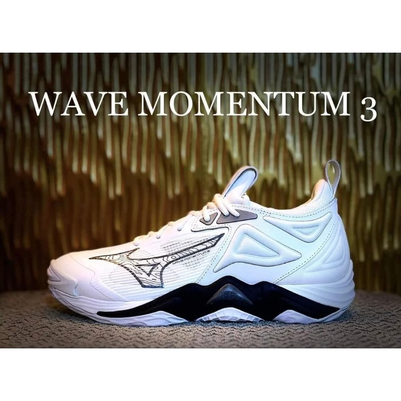 New Mizuno Wave Momentum 3 Low Sepatu Voli Original100%