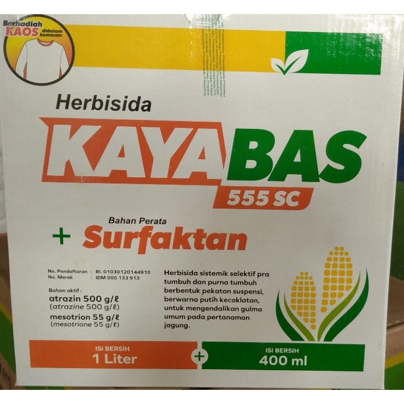 HERBISIDA KAYABAS 555 SC 1 LITER