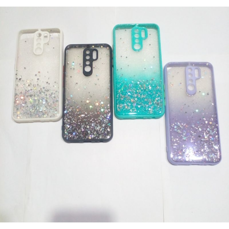 Case Karakter Glitter Redmi 9