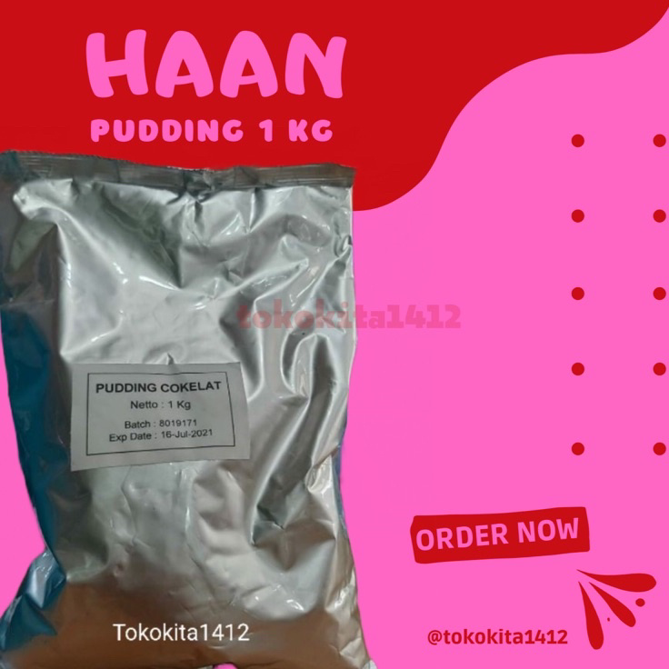 

Model Terkini HAAN Pudding Powder Instant Mix Coklat 1 kg Bubuk Puding Kiloan