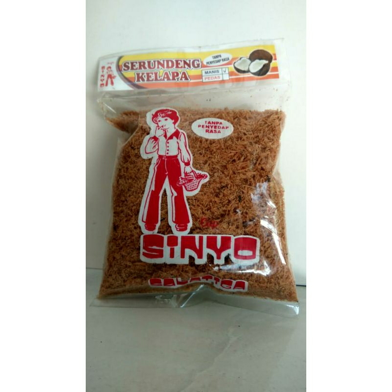 

Srundeng kelapa cap Sinyo