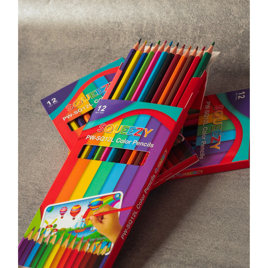 

Big Sale Pensil warna 12 warna panjang