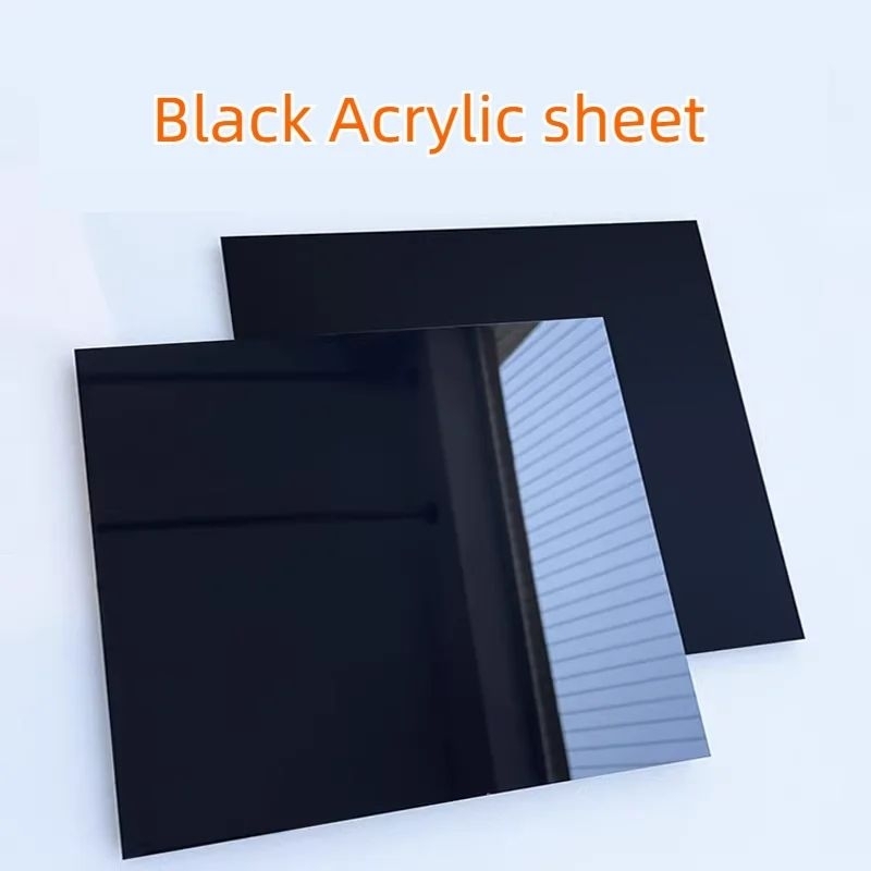 

Akrilik Lembaran Hitam satin |Akrilik hitam doff 2mm A4 | Akrilik Marga Cipta