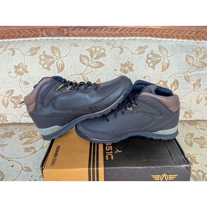sepatu boots m-gee tinggi mg janus tali mgee touring shoes hiking tool