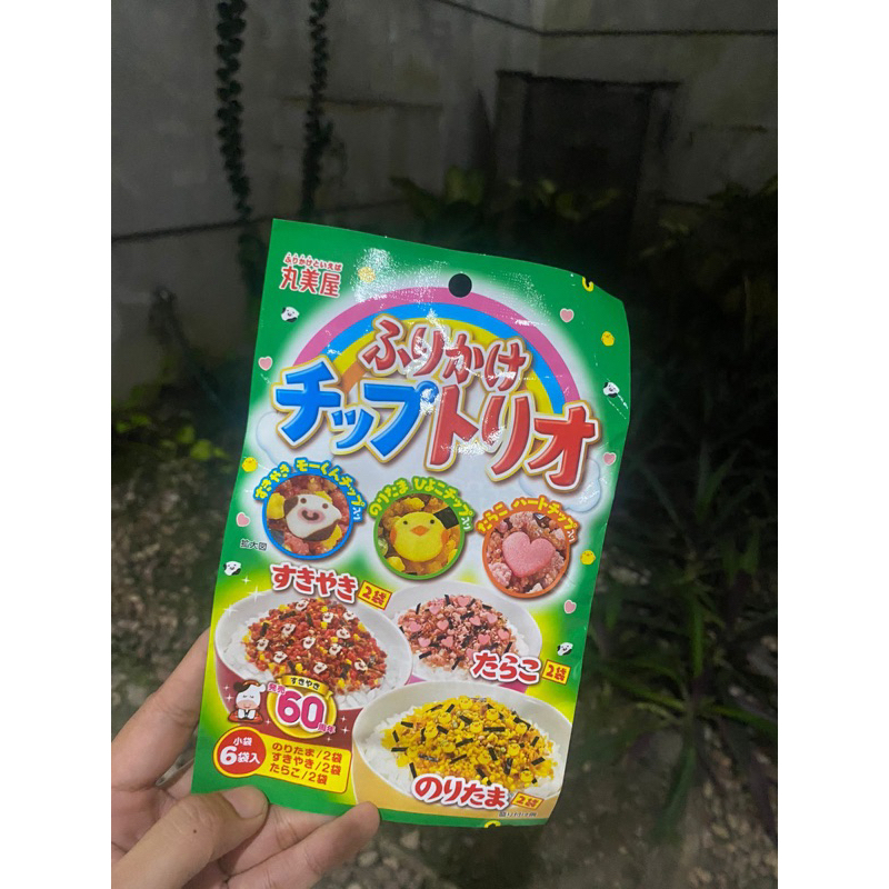 animal furikake chip / bento / lunch box