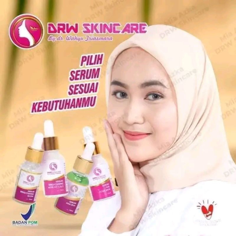 Serum brightening glow/acne/aha/Vita c e