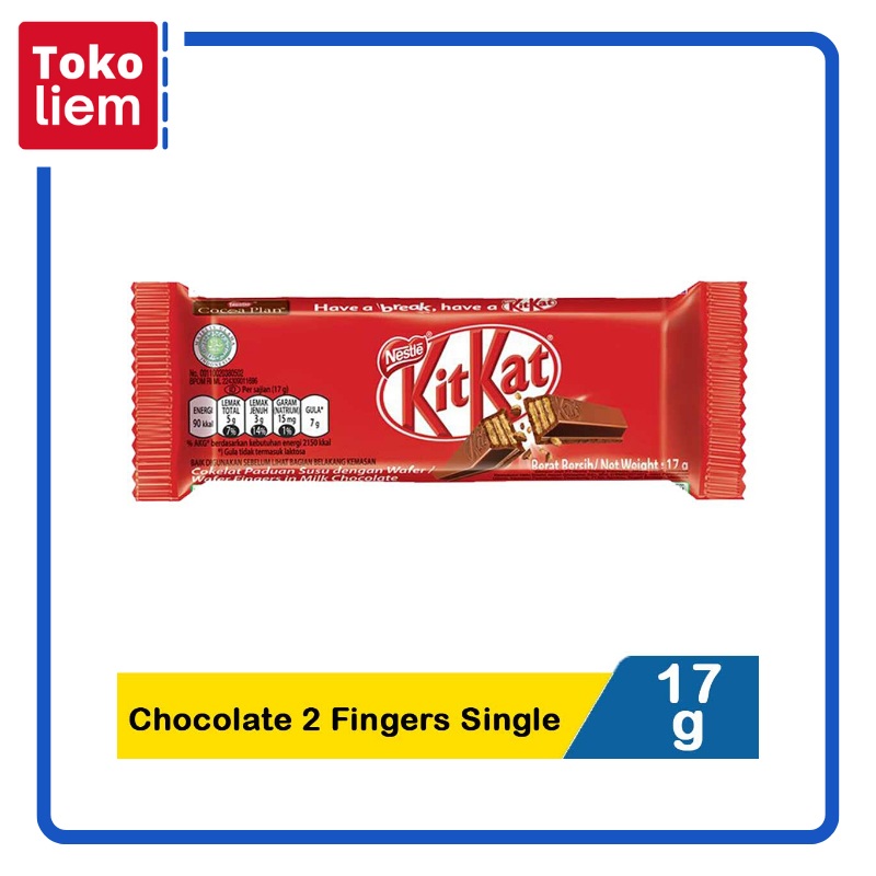 

Kit Kat Chocolate 2 Fingers Single 17G