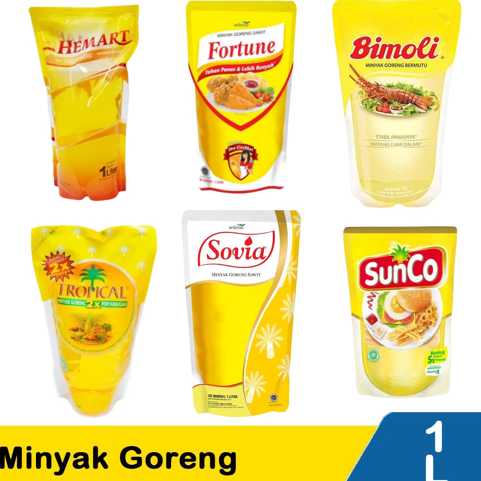 

COD✅ TERMURAH✅ Minyak Goreng 1 Liter Random