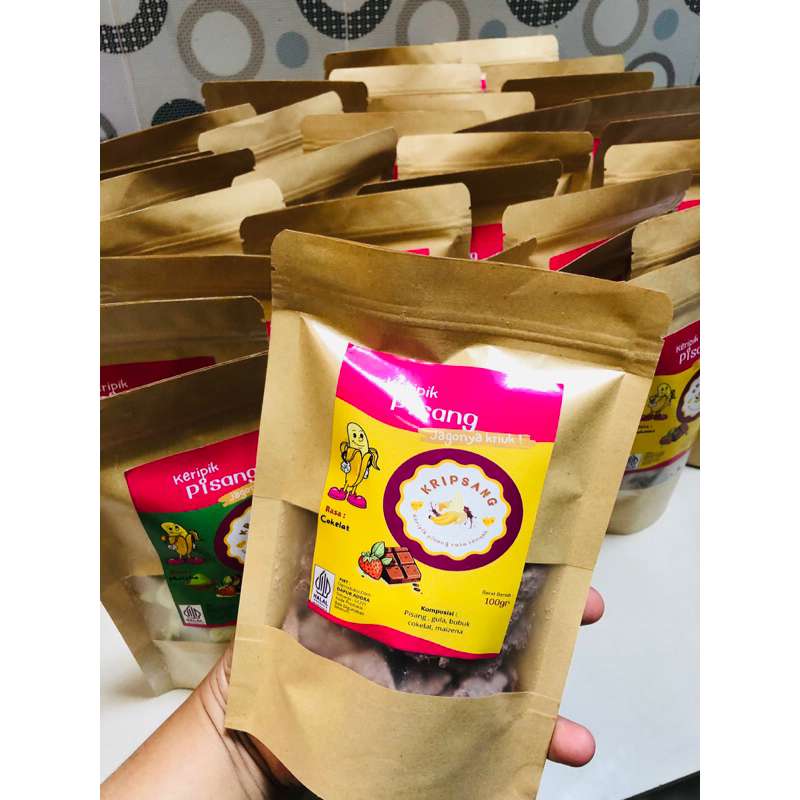 

keripik pisang cokelat