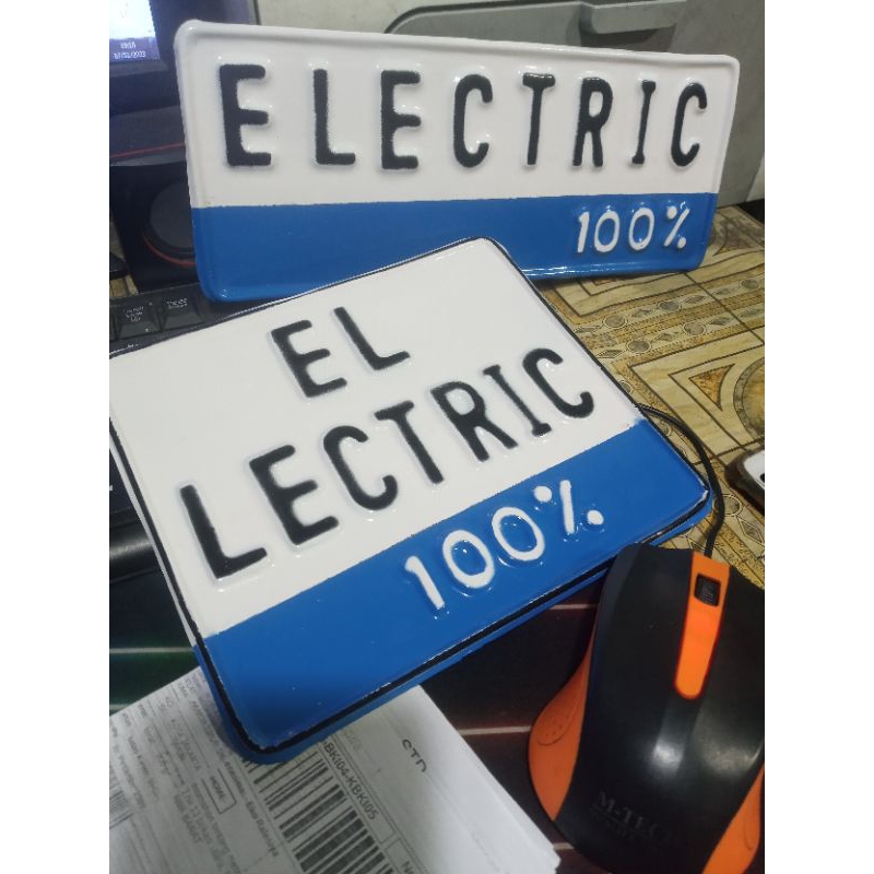 PLAT LISTRIK  KOTAK VESPA