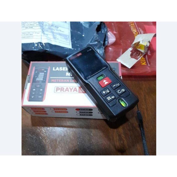 Meteran laser PRAYATECH 40 meter digital