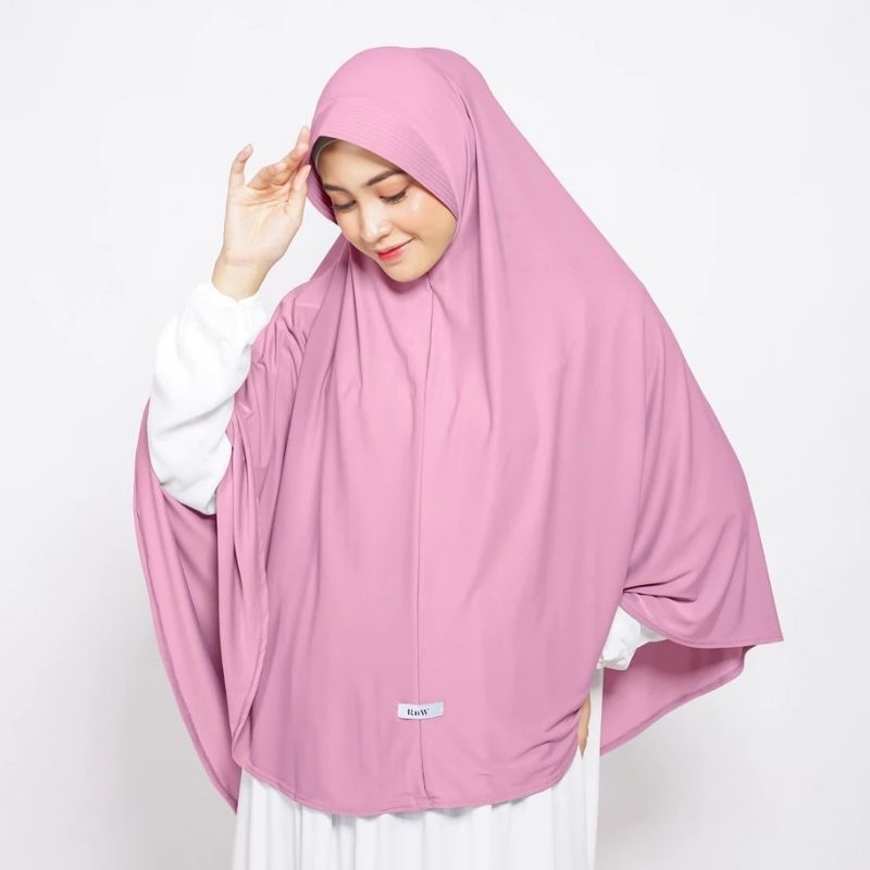 hijab instan bahan jersy size XL / bergo jersy jumbo pet size XL
