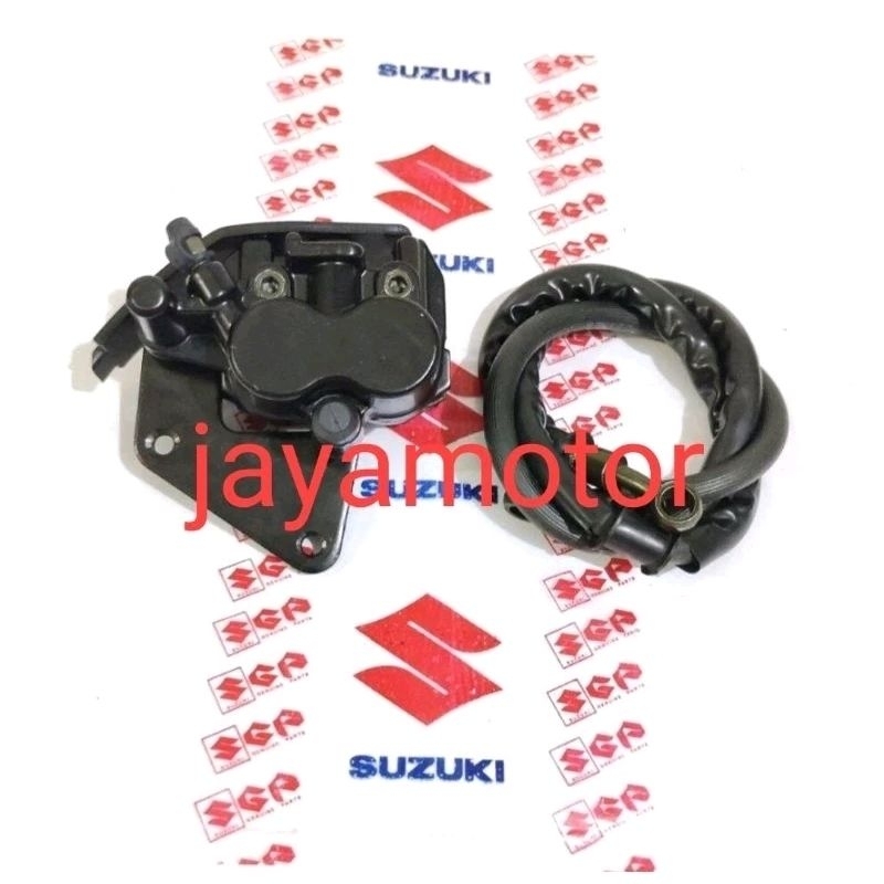 selang rem depan+kaliper depan Suzuki Thunder 125,RGR 150,TRS,TRZ