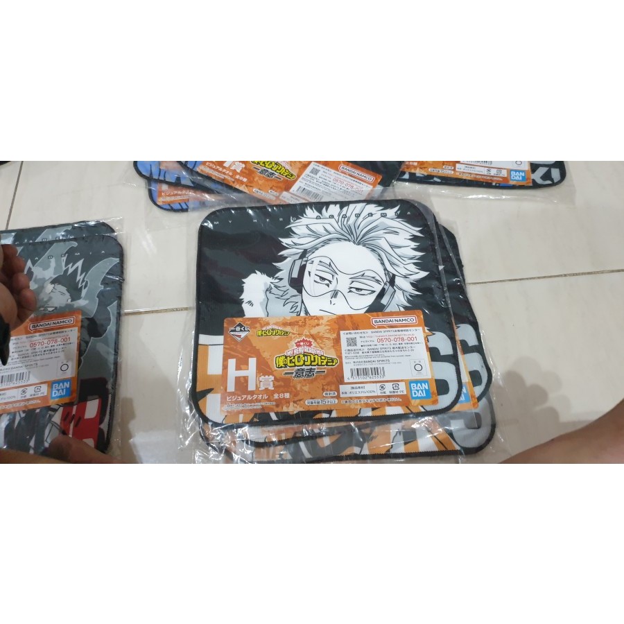 ICHIBAN KUJI MY HERO ACADEMIA H HANDUK KOTAK HAWKS ORI MURAH