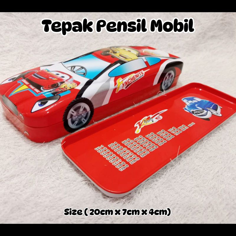 

TEMPAT PENSIL MOBIL/TEPAK MOBIL/ KOTAK PENSIL COWOK