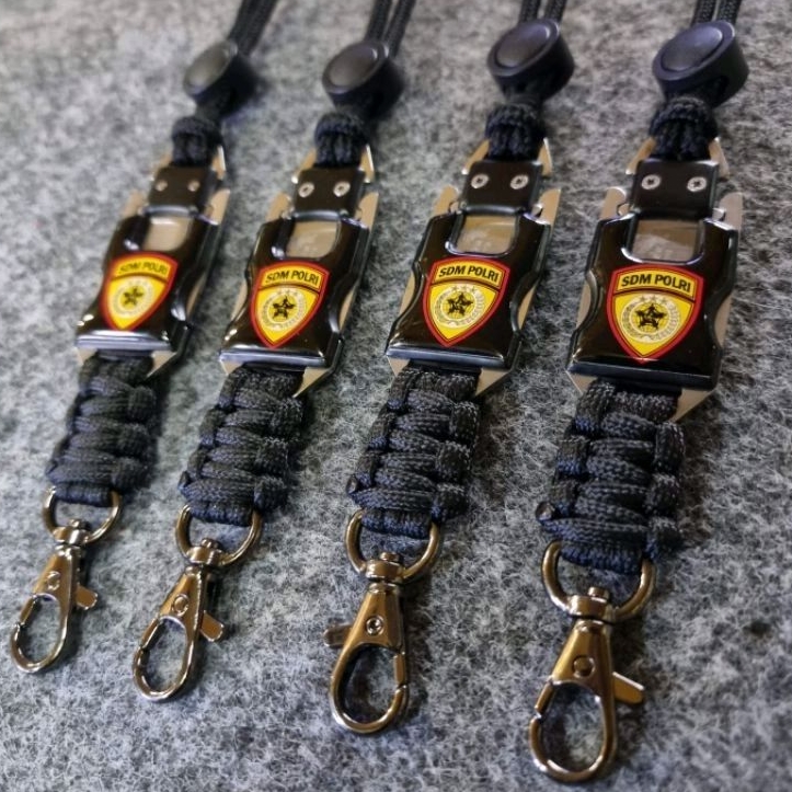 

tali gantungan id logo SDM polri