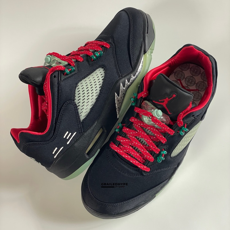 Air Jordan 5 Retro Low x CLOT Jade (100% Original)