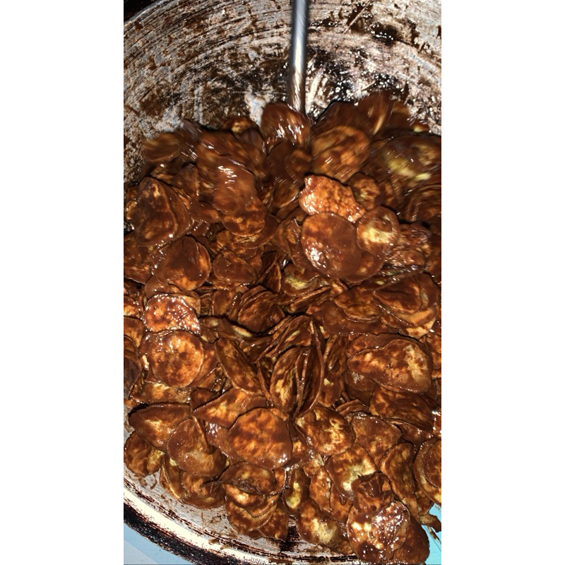 

keripik pisang coklat