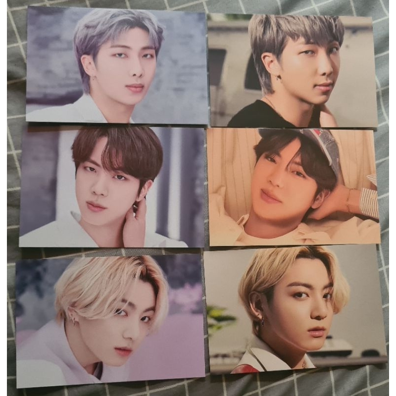 BTS - RM, Jin, Jungkook postcard BTS, the Best