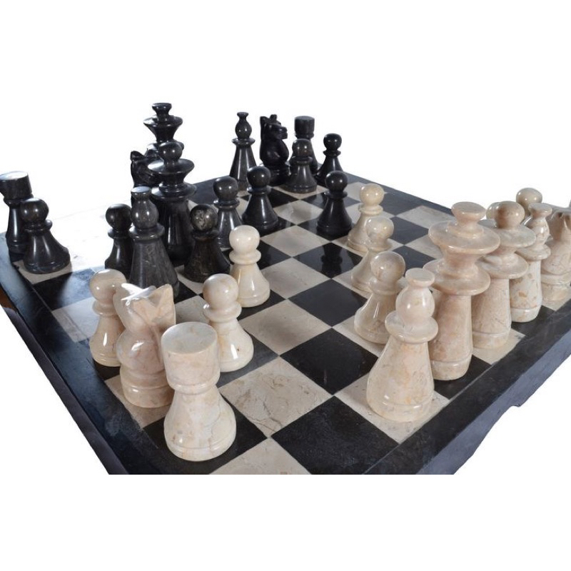Papan catur marmer / marble chess board