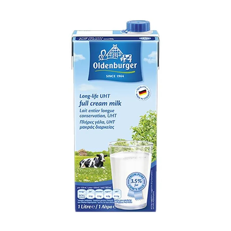

Oldenburger UHT Full Cream Milk 3.5% Fat / Susu Sapi Import 1 Liter