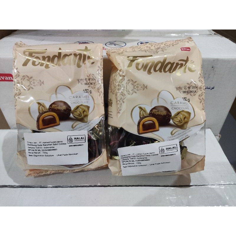 

ELVAN FONDANTE 150GR CARAMEL CHOCOLATE