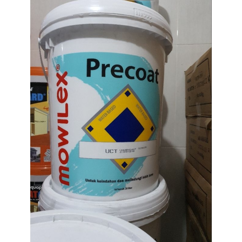 MOWILEX UNDERCOAT PRECOAT UCT CAT DASAR TEMBOK INTERIOR EXTERIOR PAIL 20LITER 20LTR 20 LITER LTR UND