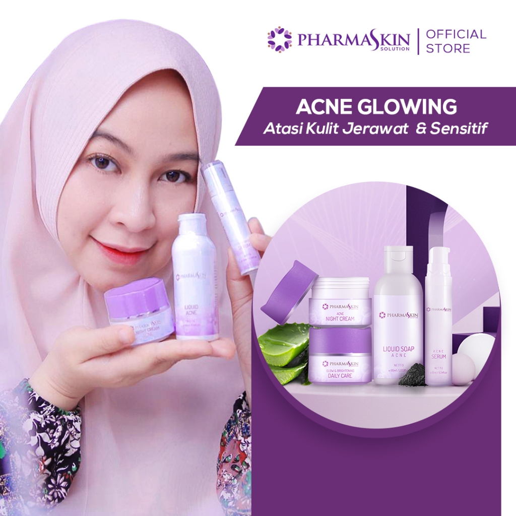 Paket Siang Malam Jerawat by Pharmaskin solution