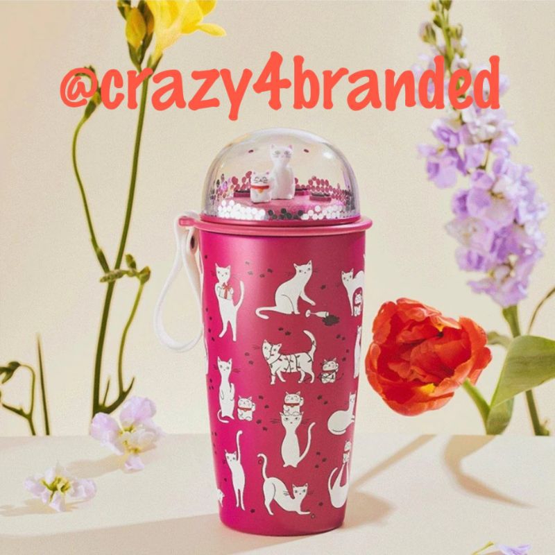 Starbucks × Kate Spade 2023 Kitty Dome SS Cup Tumbler