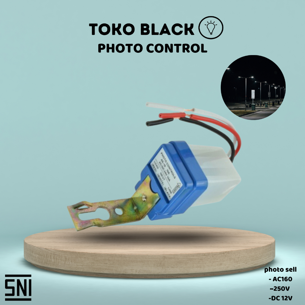 PHOTO CONTROLS / PHOTO SELL / SENSOR CAHAYA OTOMATIS / AC/ DC/ JAKMAN