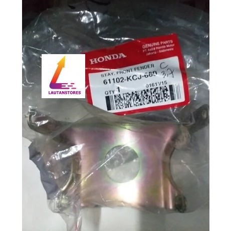 61102-KCJ-660 Bracket Spakbor Sepan Stay Front Fender Tiger Revo