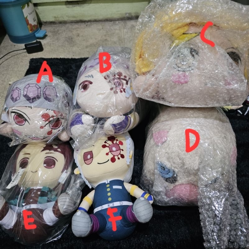 big plush nesoberi kyurumaru kimetsu no yaiba tengen tanjiro nezuko inosuke