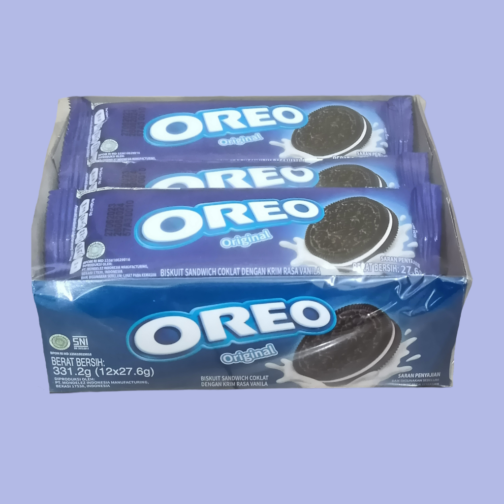 

Oreo Original Biscuit Cream Vanila [12 pcs/ box]