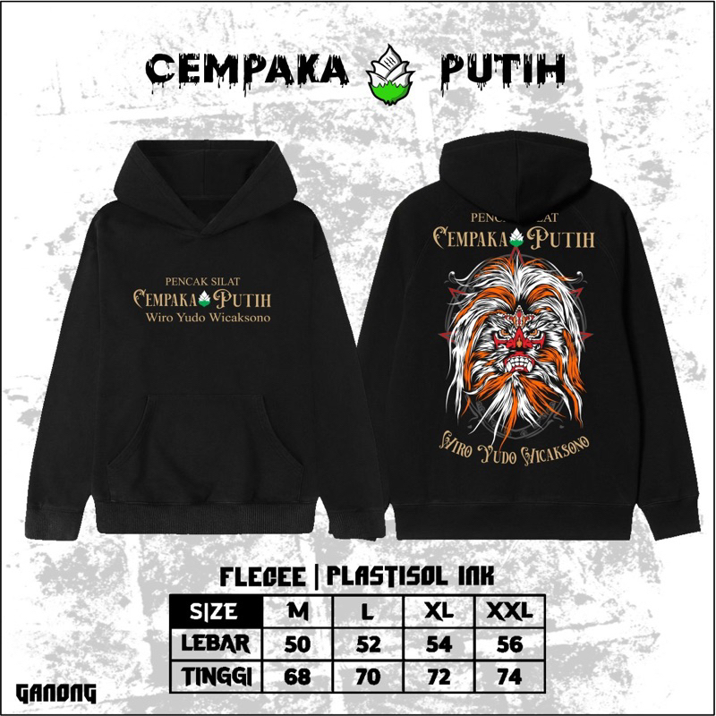 HOODIE CEMPAKA PUTIH GANONG TERLARIS • HOODIE CEMPAKA PUTIH MURAH • HOODIE CEMPAKA PUTIH TERBARU • H