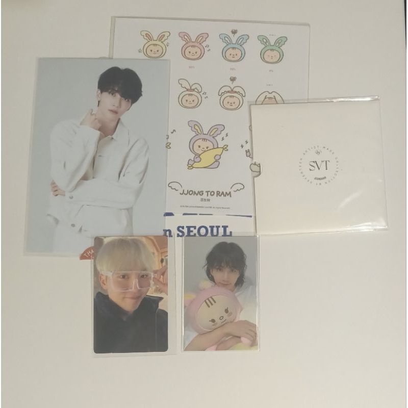 Ready PC toram pluffy jeonghan merchandise artist seventeen