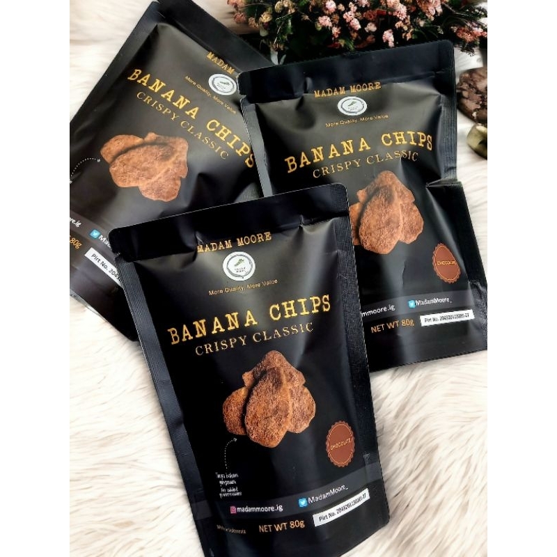 

Banana Chips Chocolate Madam Moore