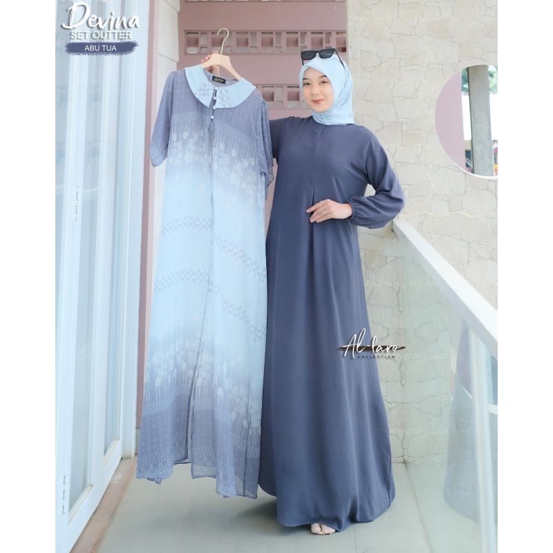 GAMIS/DRESS DEVINA PART 2 CERUTY BABYDOLL BY ALFARO COLLECTION ORIGINAL BRAND