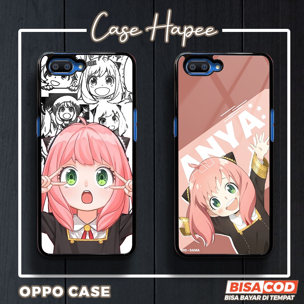 Case Oppo A3S Casing Oppo A3S [ANYA] Casehapee Case Glossy Case Aesthetic Custom Case Premium Softca