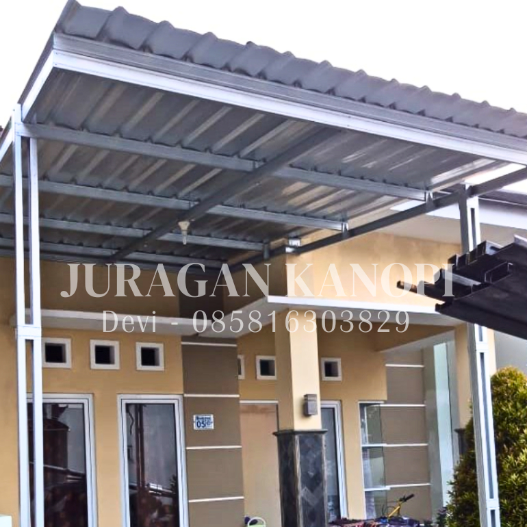 kanopi baja ringan atap spandek 0.35mm - atap kanopi Surabaya