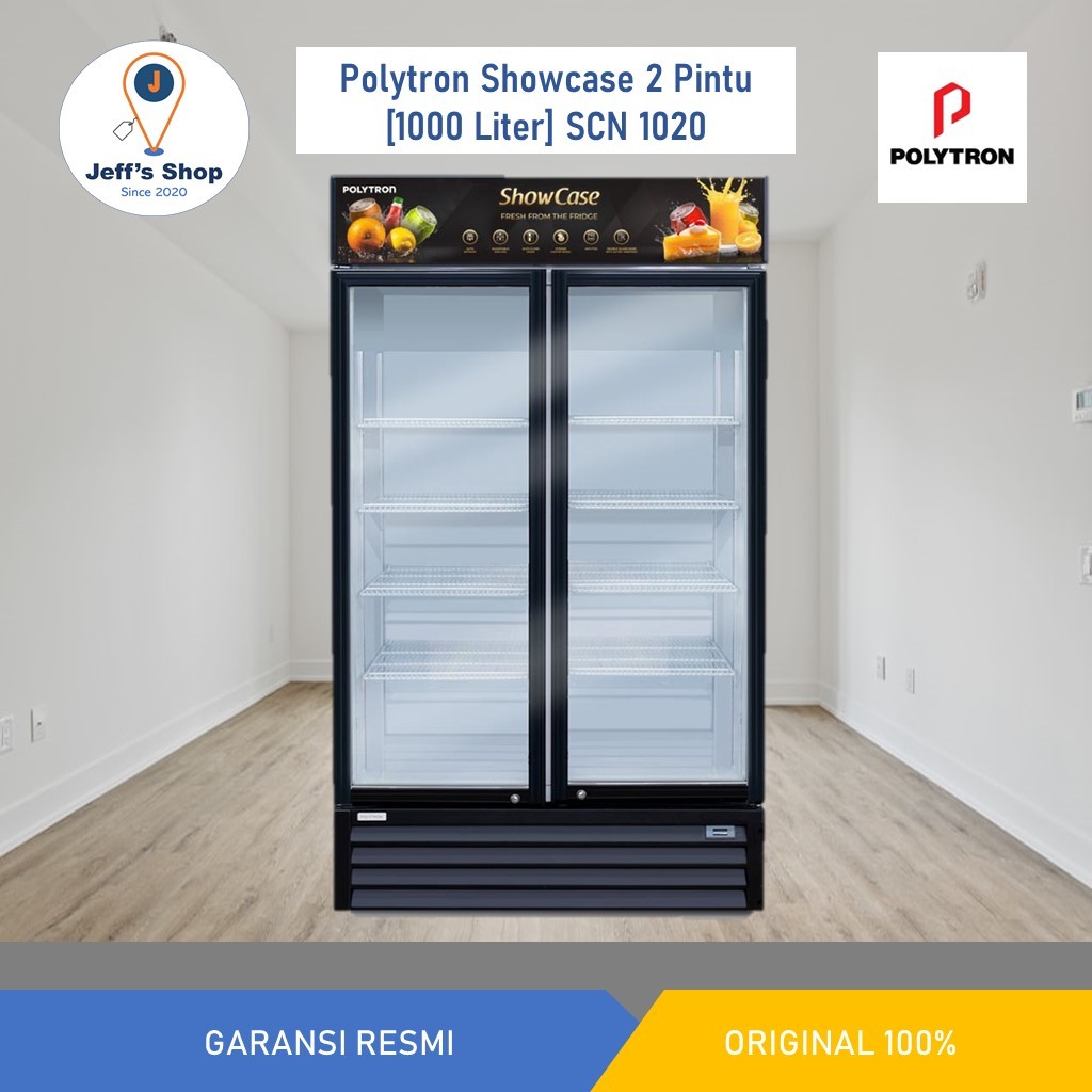 Polytron Showcase 2 Pintu [1000 Liter] SCN 1020