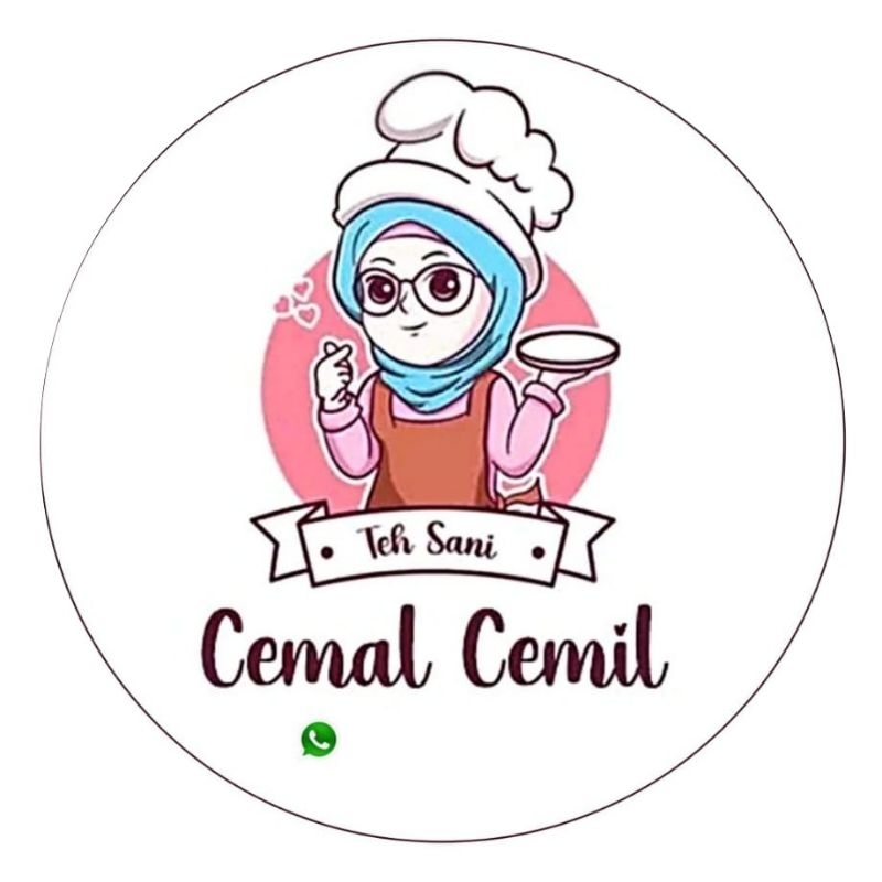 

(Minimal order 100 buah) STIKER PRODUK CEMILAN / SNACK / MQKANAN RINGAN bisa rubah tulisan